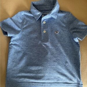 Vineyard Vines Light Blue performance Polo 3T